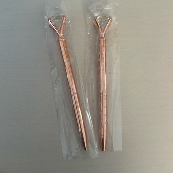 Other - Set of Two Rose Gold Pens